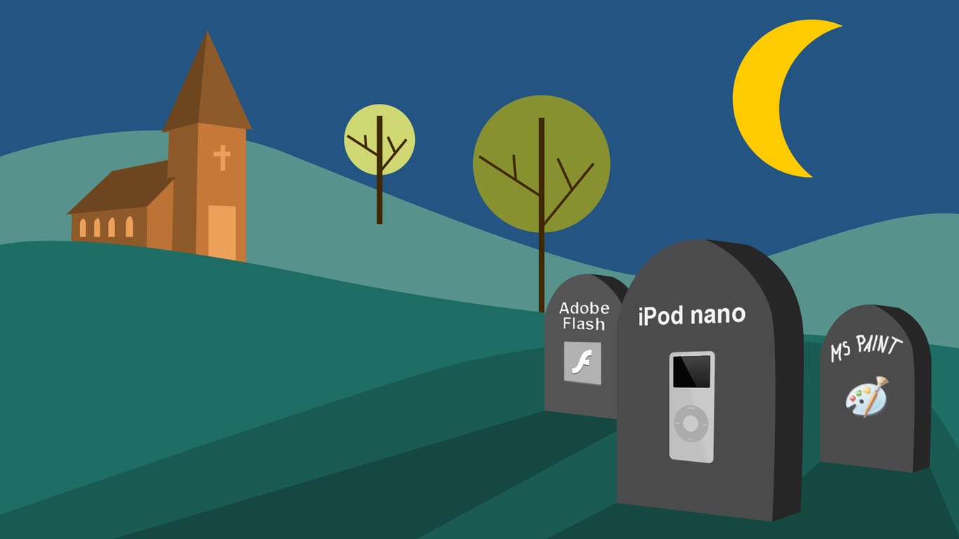 Nach dem Ende von Microsoft Paint und dem Aus für den Flash-Player wird nun der iPod nano eingestellt.