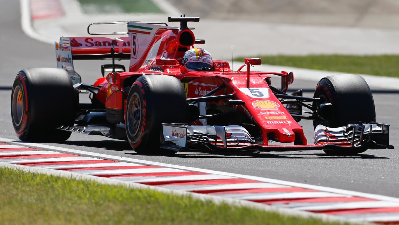 48. Pole Position: Sebastian Vettel startet am Sonntag in Budapest von ganz vorne.