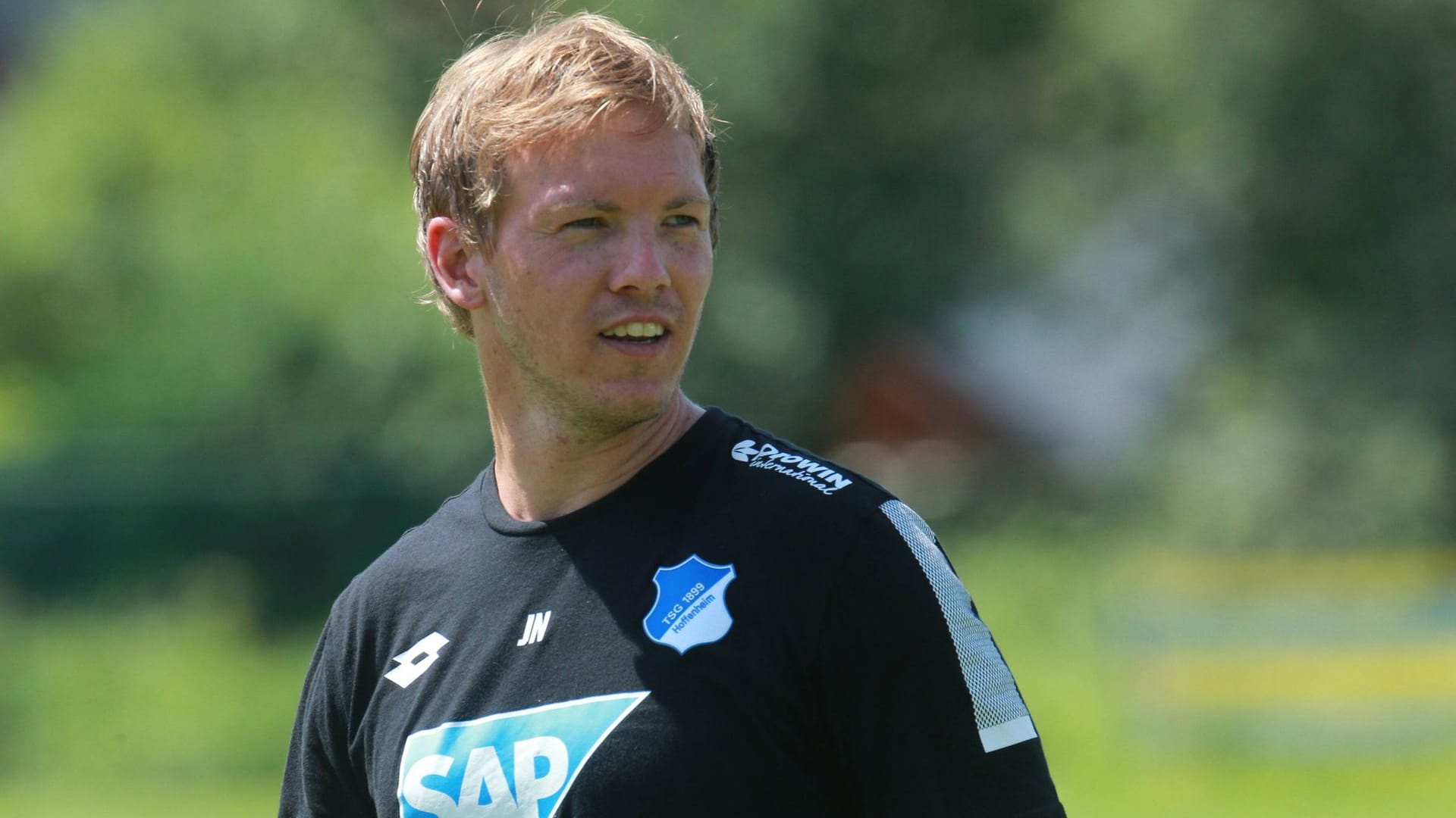 Julian Nagelsmann im Hoffenheim-Trainingslager in Windischgarsten/Österreich. Julian Nagelsmann im Hoffenheim-Trainingslager in Windischgarsten/Österreich.