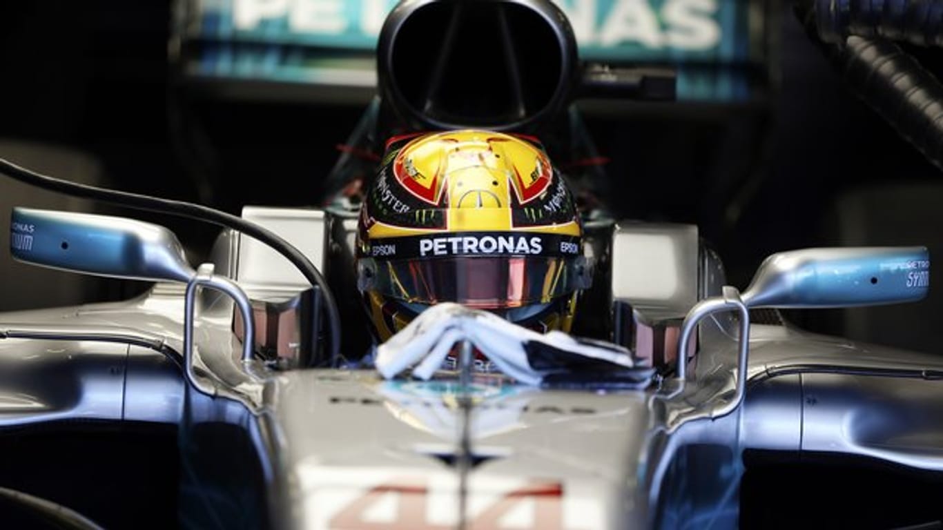 Mercedes-Star Lewis Hamilton beim Grand Prix.