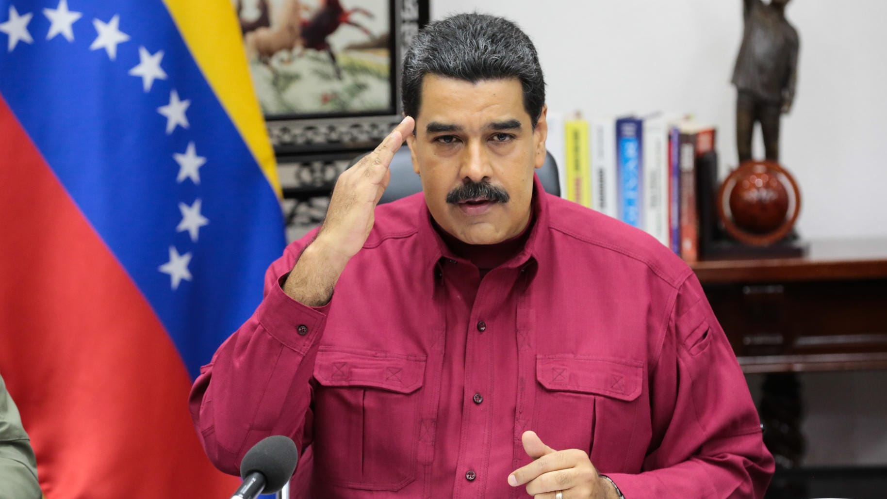 Venezuelas Präsident Nicolás Maduro Venezuelas Präsident Nicolás Maduro