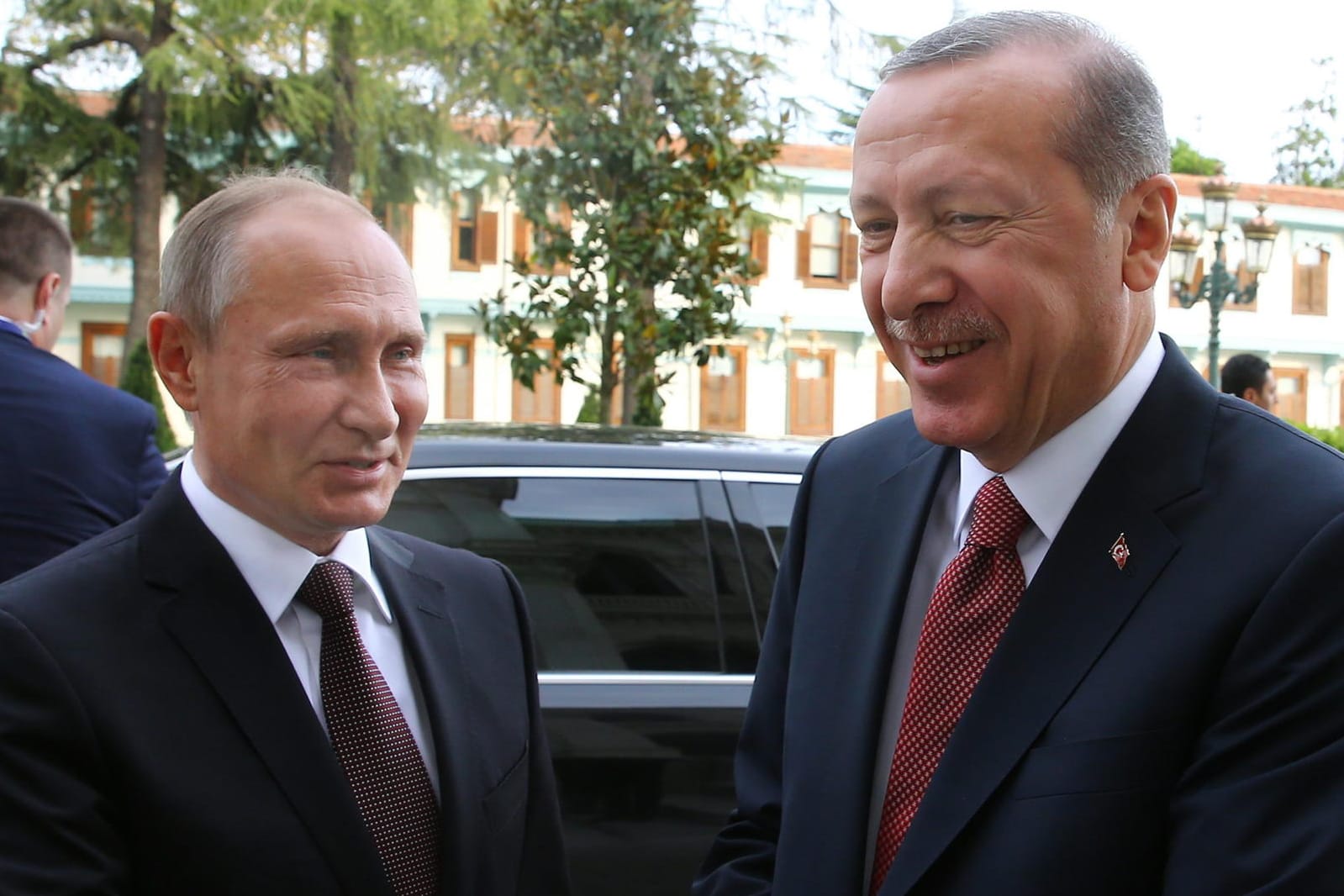 Vladimir Putin und Recep Tayyip Erdogan