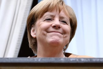 Die Chancen für Angela Merkel stehen gut nach der Bundestagswahl im September Kanzlerin zu bleiben.