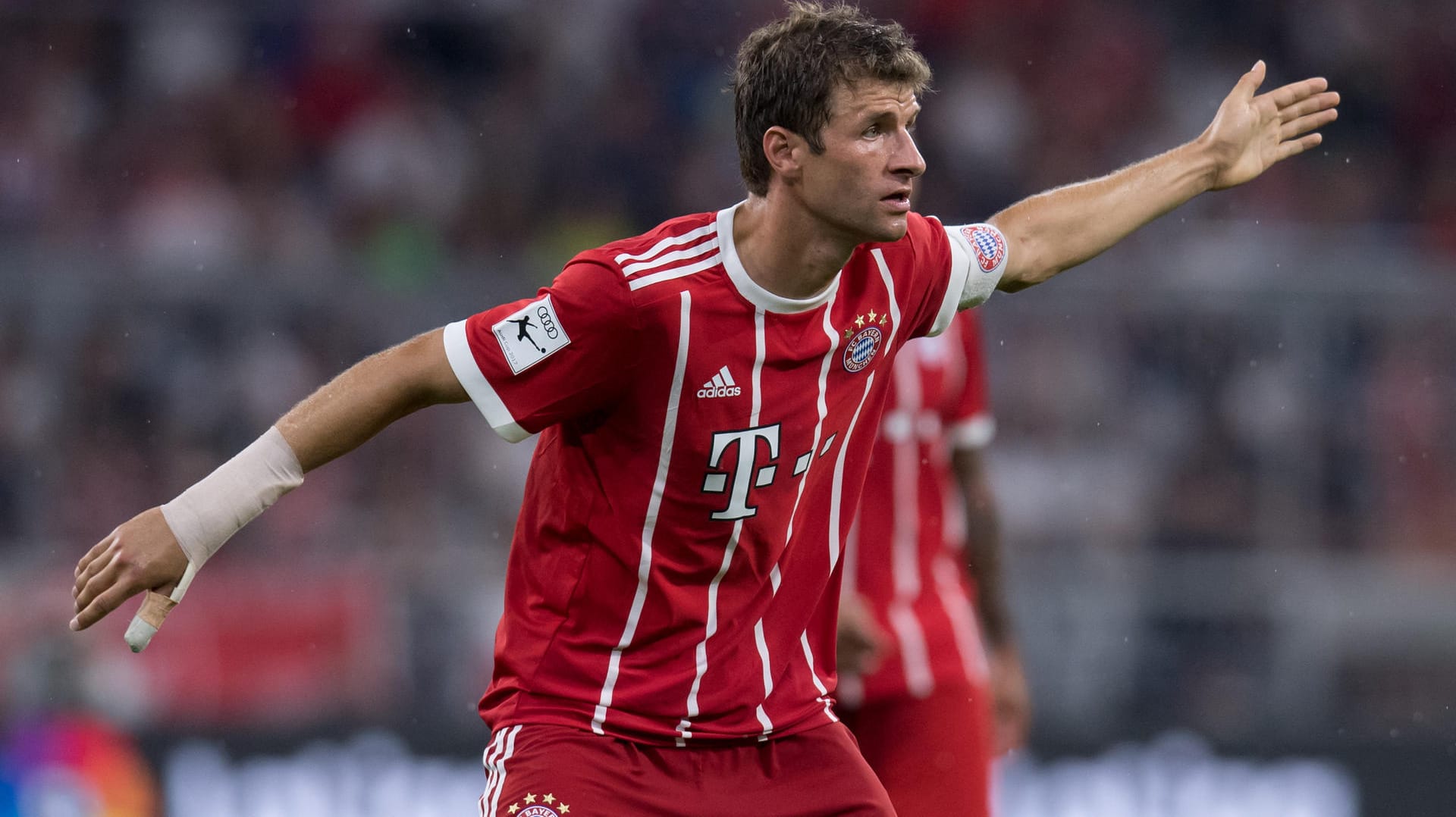 Kapitän Thomas Müller ist ratlos.