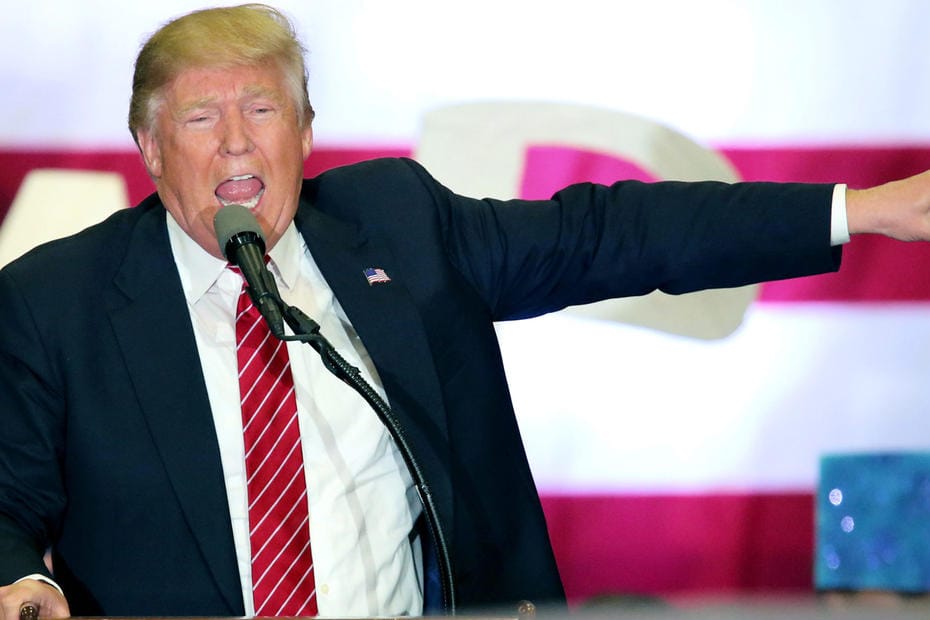 US-Präsident Donald Trump und einige der hochrangigen Mitarbeiter, die unter ihm entlassen wurden oder zurückgetreten sind.