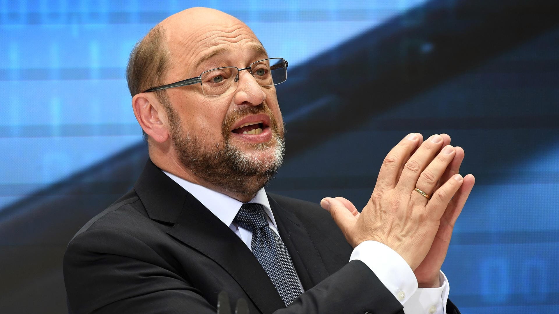 Martin Schulz bei der Präsentation seines "Zukunftplanes" Mitte Juli in Berlin. Martin Schulz bei der Präsentation seines "Zukunftplanes" Mitte Juli in Berlin.