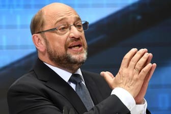 Martin Schulz bei der Präsentation seines "Zukunftplanes" Mitte Juli in Berlin.