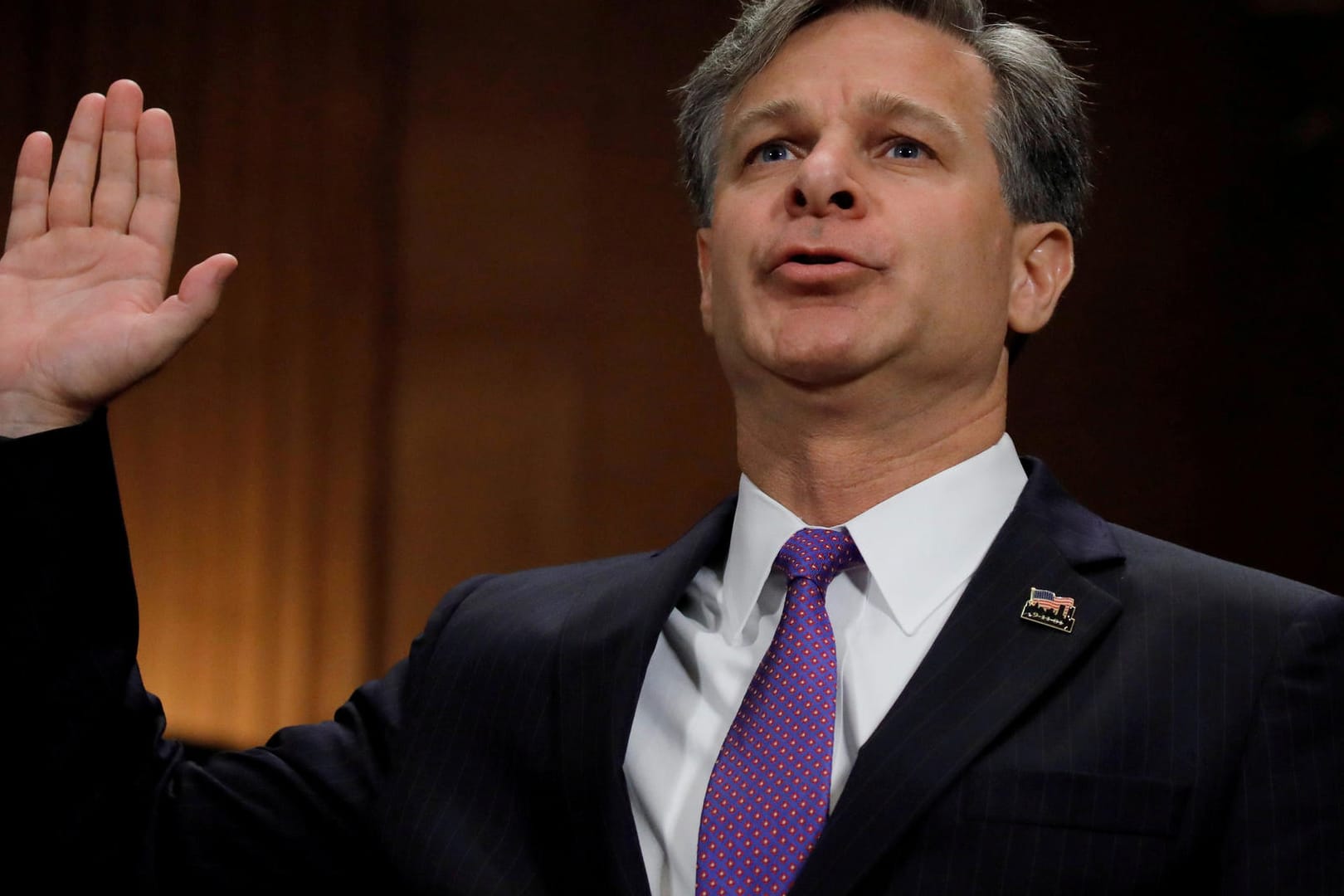 Christopher Wray erhielt die Stimme von 92 Senatoren in Washington, nur fünf waren gegen seine Nominierung.