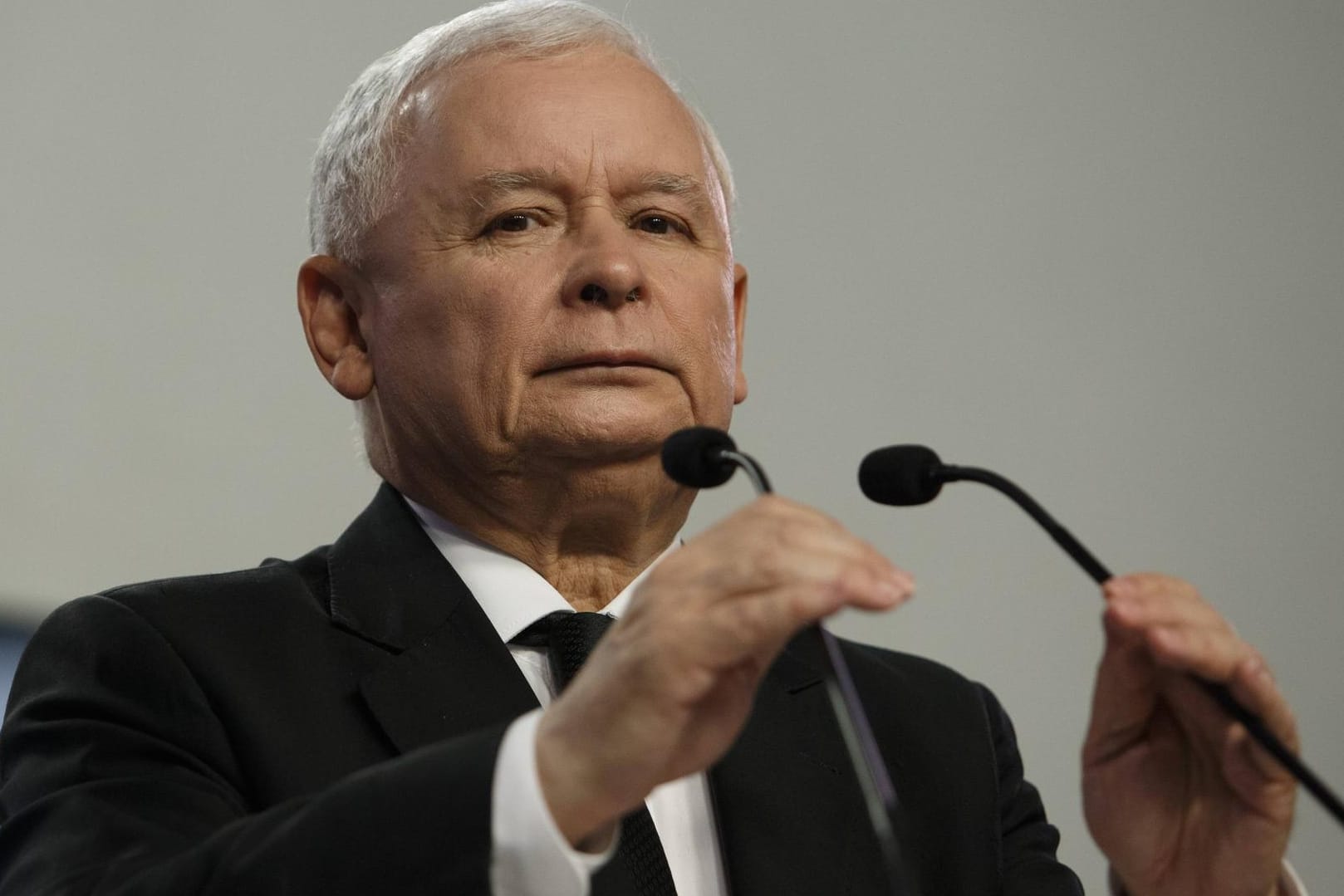Der Vorsitzende der polnischen Regierungspartei Recht und Gerechtigkeit (PiS), Jaroslaw Kaczynski.