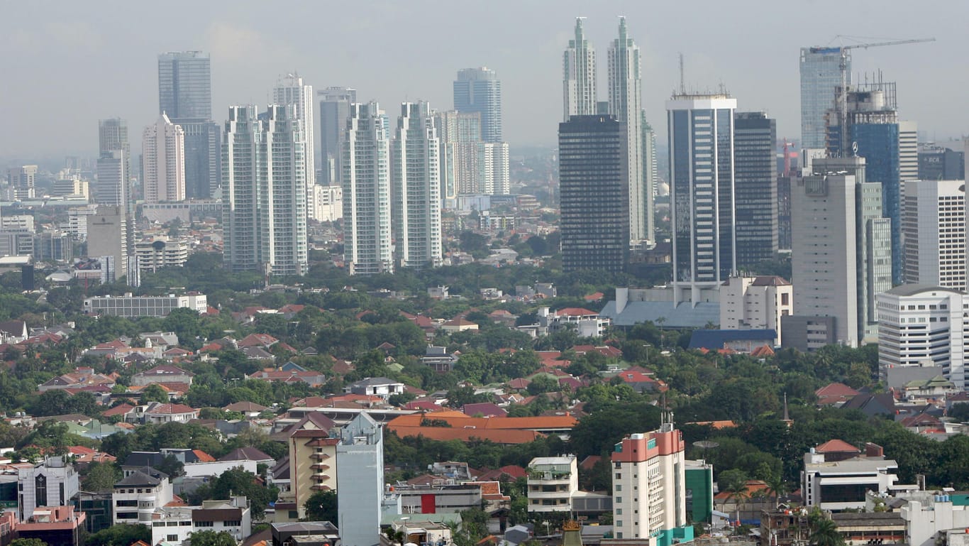 In Jakarta, der Hauptstadt von Indonesien, leben rund 260 Millionen Menschen.