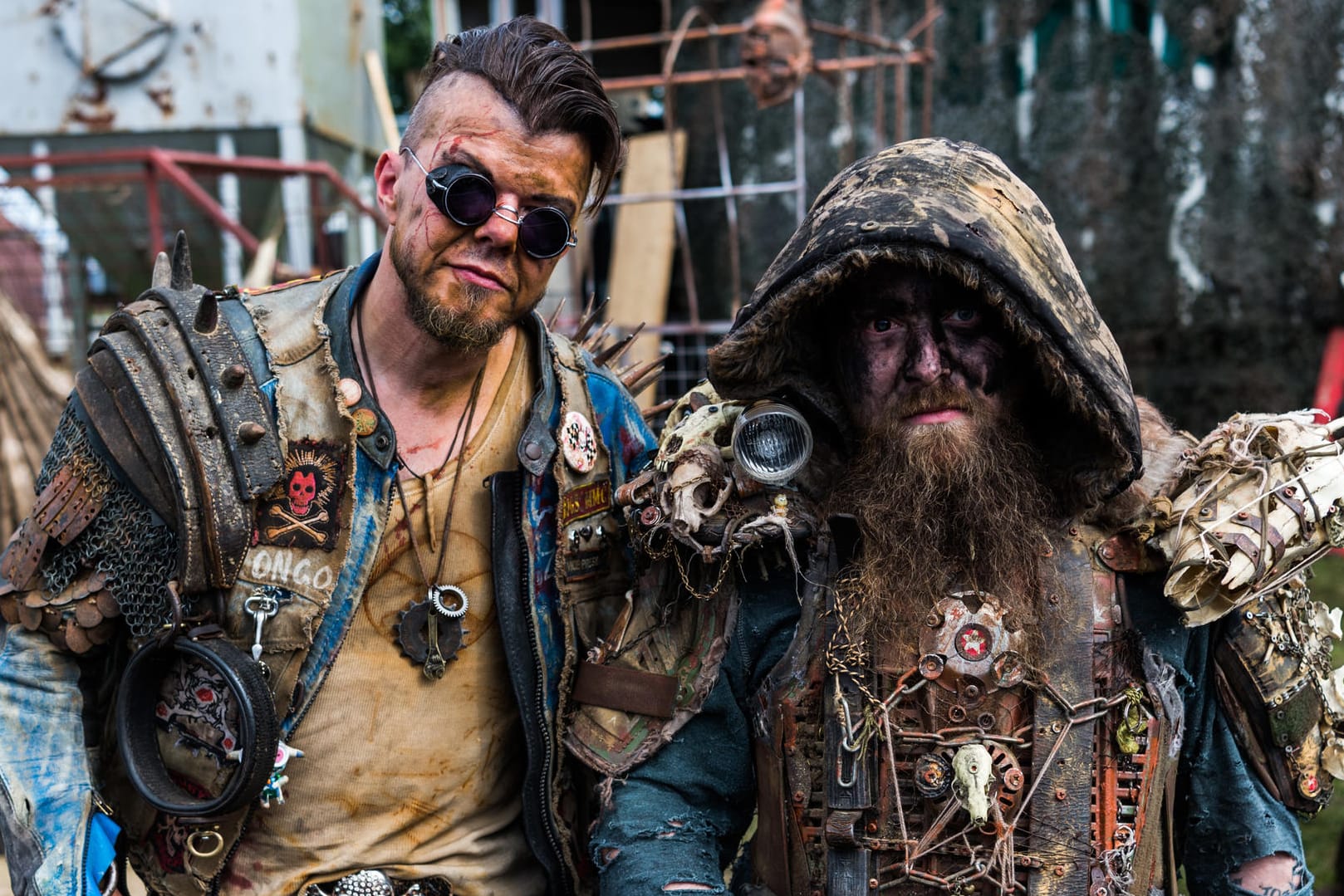 Henri und Chris von den Wasteland Warriors gaben sich besonders viel Mühe bei der Outfitwahl.