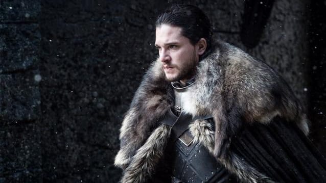 Jon Snow aus der Serie Game of Thrones in der 7. Staffel