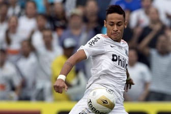 Neymar spielte bis 2013 beim FC Santos.