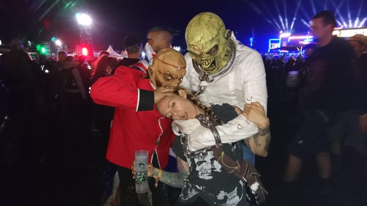 Nachts wird es in Wacken besonders abgefahren.