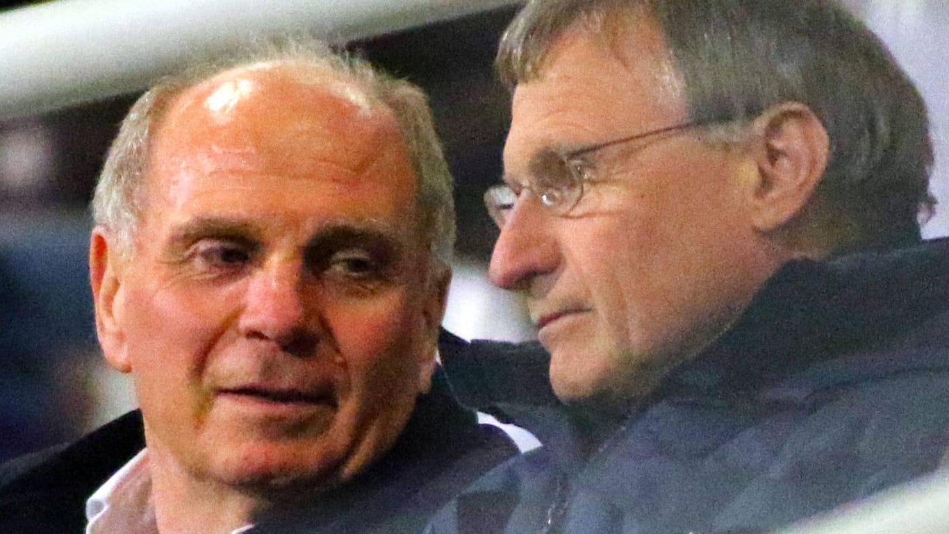 Michael Reschke (r.) war drei Jahre lang Technischer Direktor beim FC Bayern München.