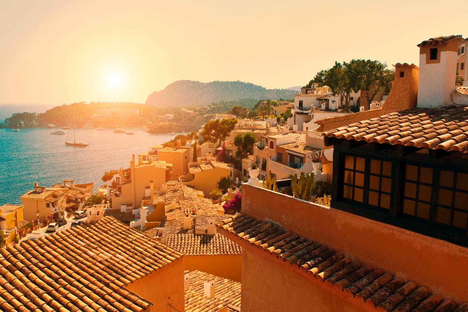 Viel Sonne, wenig Wind: Auf Mallorca ist es derzeit besonders heiß.