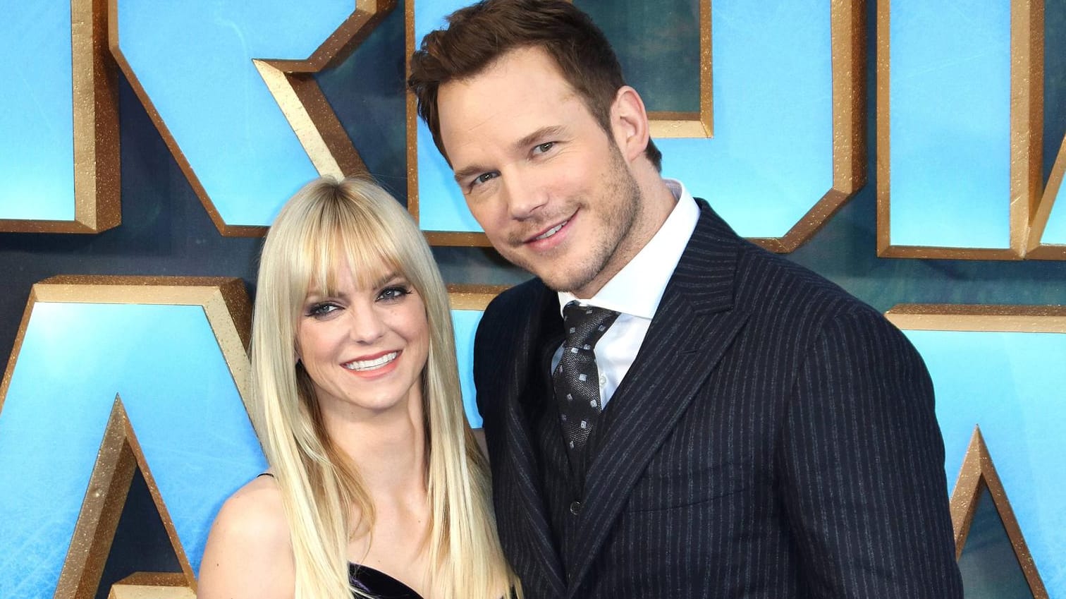 Anna Faris und Chris Pratt bei der ''Guardians Of Galaxy'' Premiere.