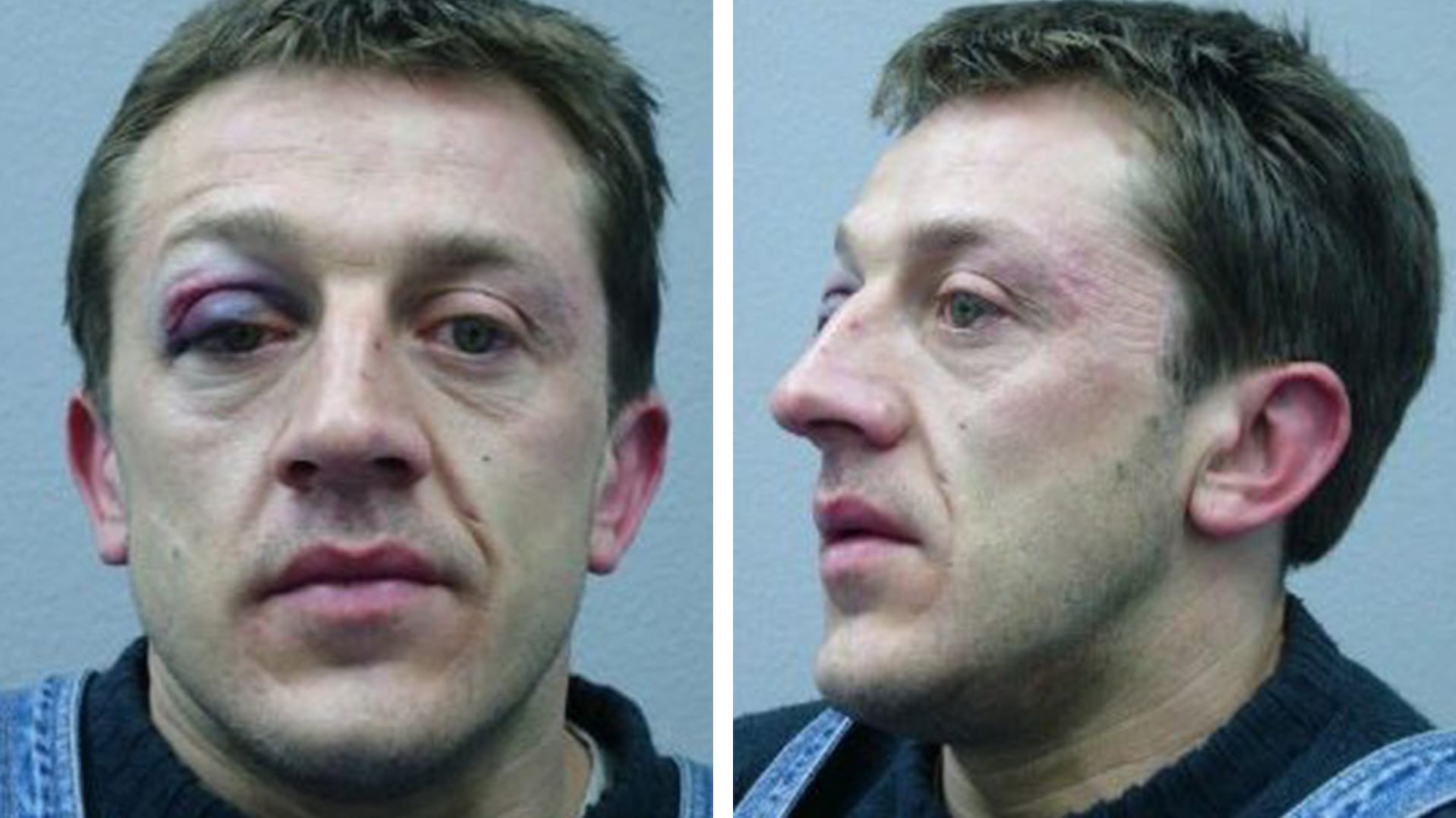 Die Polizei Sachsen veröffentlichte das Fahndungsfoto des Tatverdächtigen Mike Welzel, der auf der Flucht vor der Polizei einen Streifenwagen gerammt und Schüsse abgegeben haben soll. Die Polizei Sachsen veröffentlichte das Fahndungsfoto des Tatverdächtigen Mike Welzel, der auf der Flucht vor der Polizei einen Streifenwagen gerammt und Schüsse abgegeben haben soll.