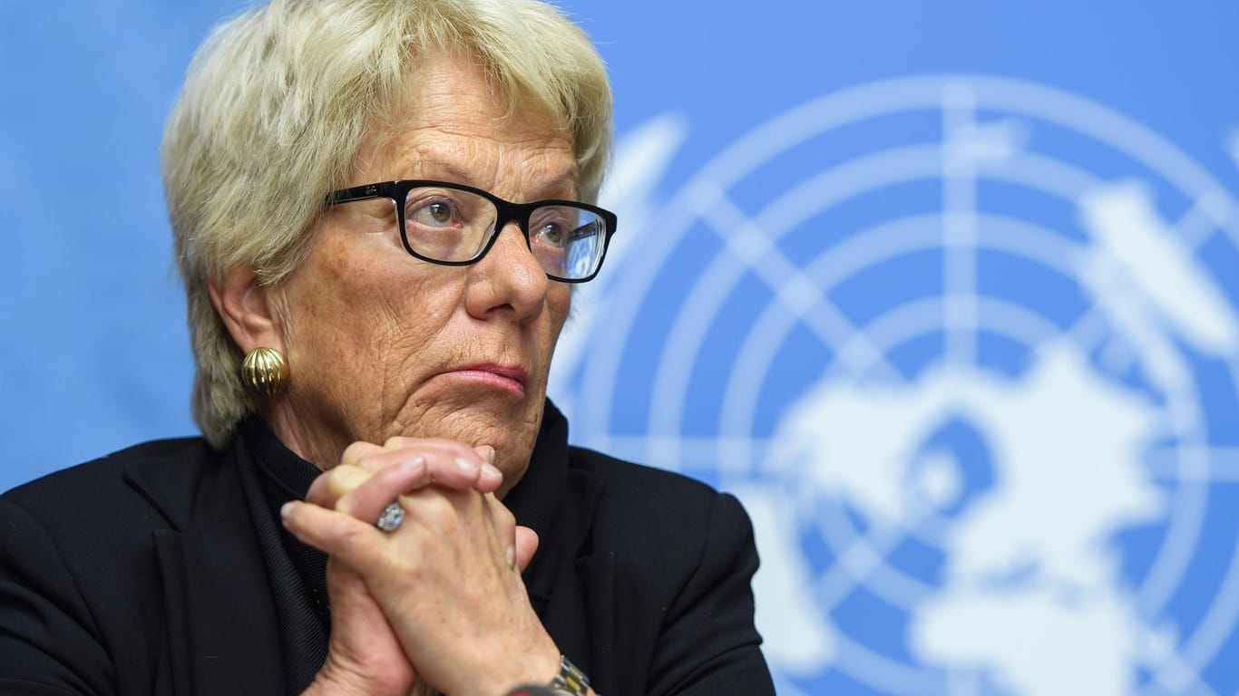 Del Ponte hat ihren baldigen Rückzug aus der Syrien-Untersuchungskommission bekannt gegegben und diesen mit scharfer Kritik verbunden.