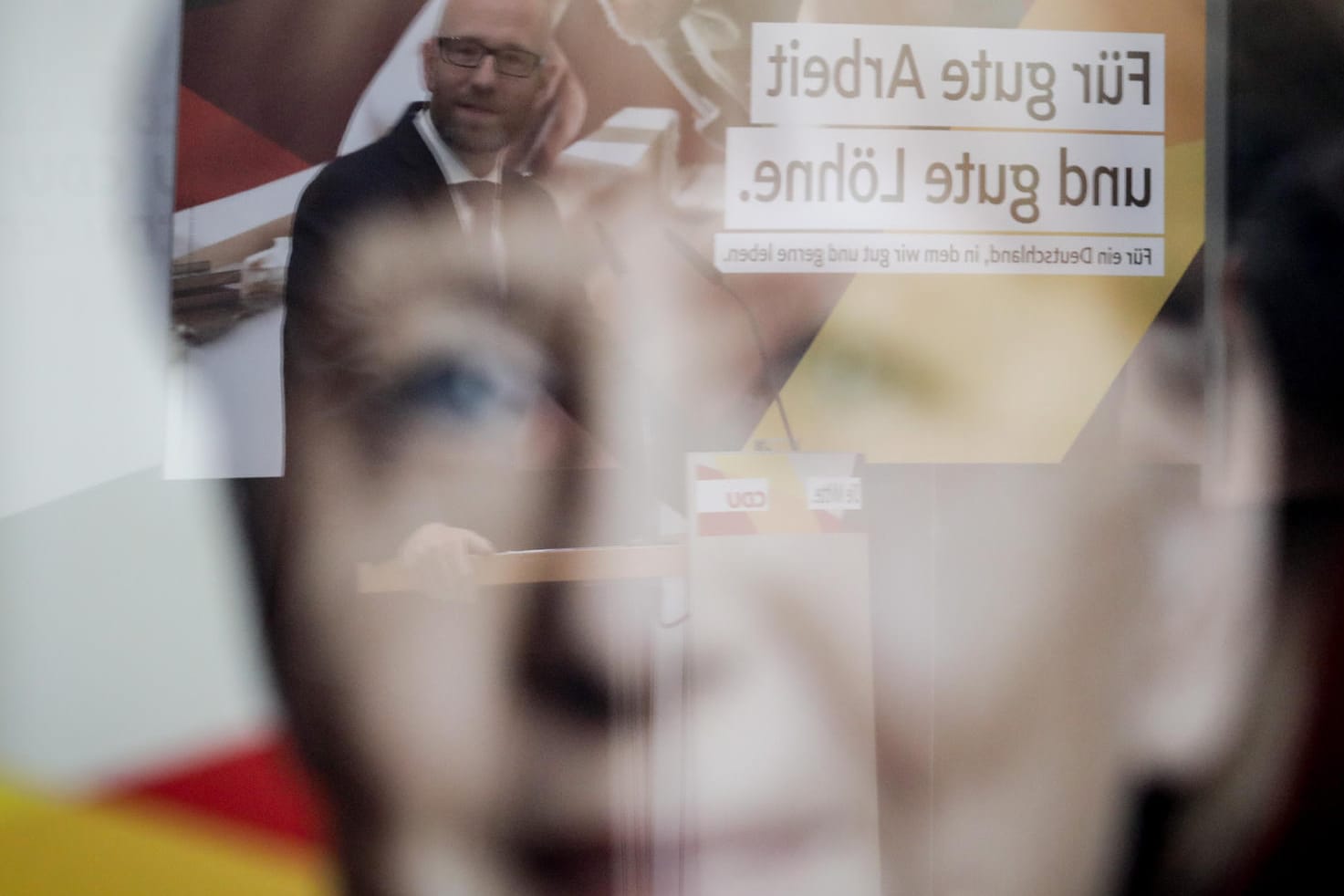 Vorstellung der ersten CDU-Großflächenplakate