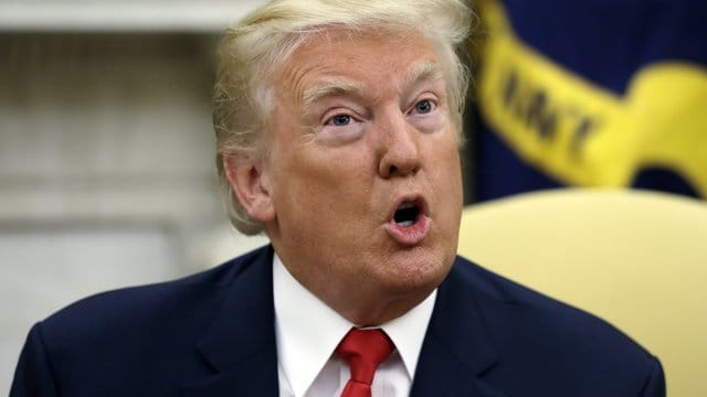 Die Zustimmungswerte für US-Präsident Donald Trump sinken weiter.