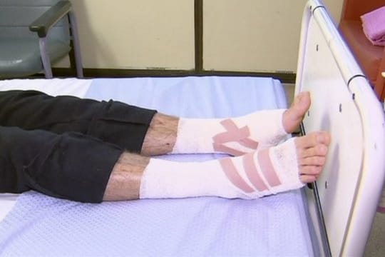 Nach Stunden konnten die Blutungen endlich gestillt werden.