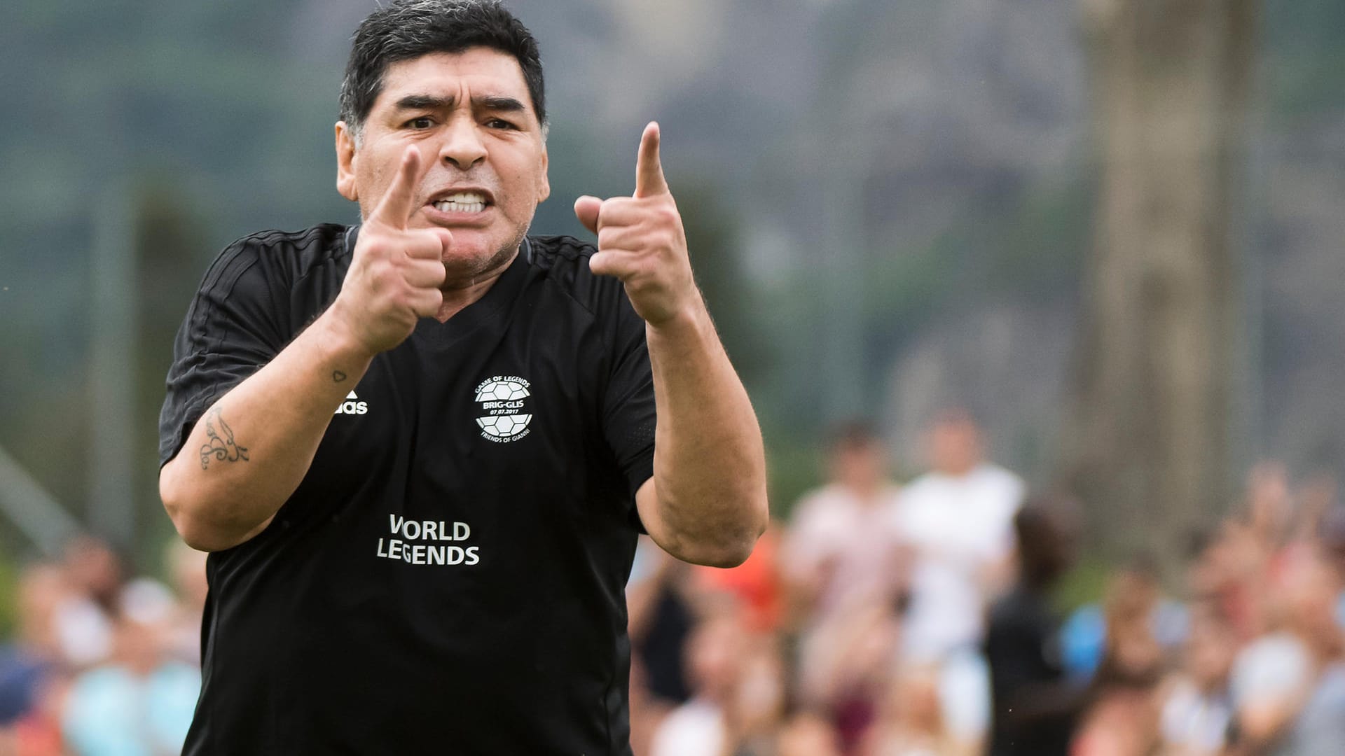 Diego Maradona bekundete in einem Facebook-Beitrag seine grenzenlose Sympathie für den venezolanischen Machthaber Nicolas Maduro. Diego Maradona bekundete in einem Facebook-Beitrag seine grenzenlose Sympathie für den venezolanischen Machthaber Nicolas Maduro.