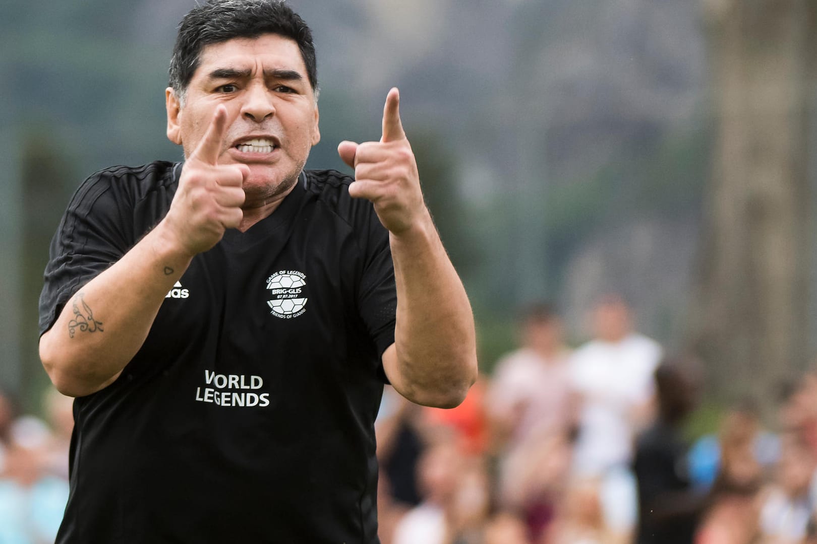 Diego Maradona bekundete in einem Facebook-Beitrag seine grenzenlose Sympathie für den venezolanischen Machthaber Nicolas Maduro.