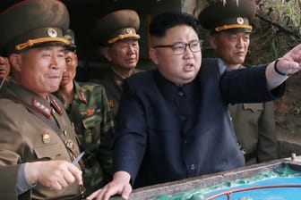 Der nordkoreanische Machthaber Kim Jong Un reagiert auf eine Drohung von Donald Trump.