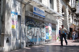 Wie dieser Laden in Athen haben seit Beginn der Krise unzählige Geschäfte in Griechenland schließen müssen.
