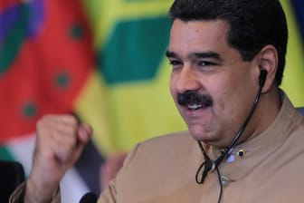 Venezuelas Präsident Nicolás Maduro bei einem Treffen des Politischen Rat der Bolivarianischen Allianz für Amerika (Alba). Hier findet er in Kuba oder Bolivien noch Verbündete.