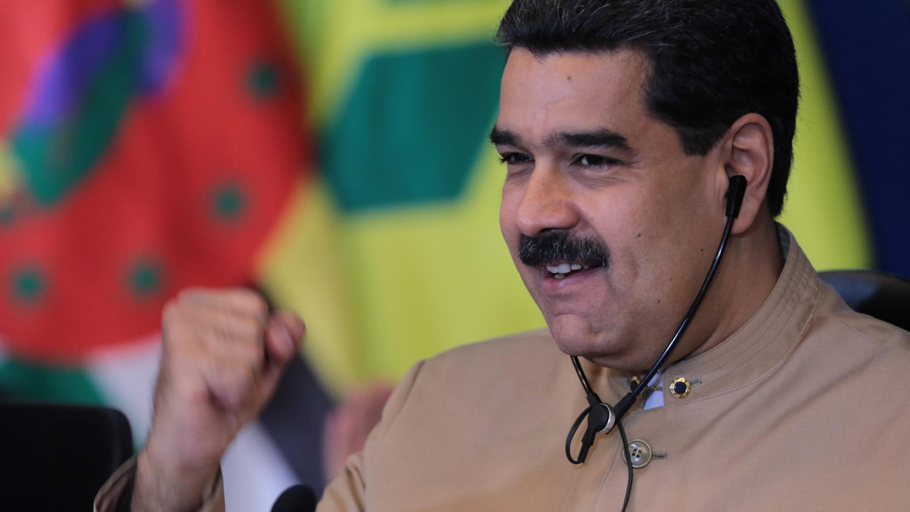 Venezuelas Präsident Nicolás Maduro bei einem Treffen des Politischen Rat der Bolivarianischen Allianz für Amerika (Alba). Hier findet er in Kuba oder Bolivien noch Verbündete. Venezuelas Präsident Nicolás Maduro bei einem Treffen des Politischen Rat der Bolivarianischen Allianz für Amerika (Alba). Hier findet er in Kuba oder Bolivien noch Verbündete.