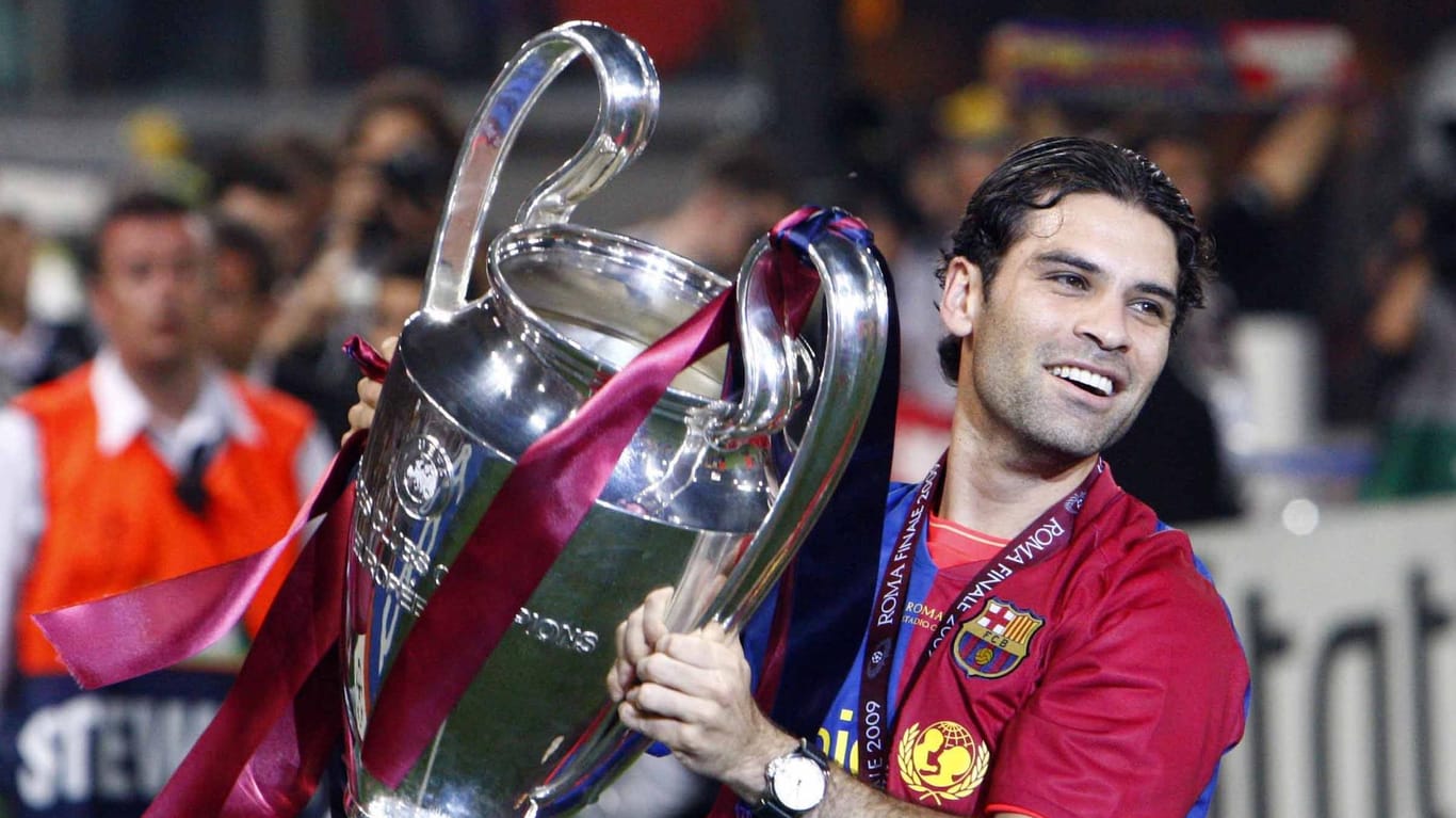 Auf dem Höhepunkt seiner Karriere: 2009 gewann Marquez mit dem FC Barcelona das Champions-League-Finale gegen Manchester United.