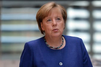 Bundeskanzlerin Angela Merkel (CDU) kommt am 16.07.2017 in Berlin zum ARD-Sommerinterview.