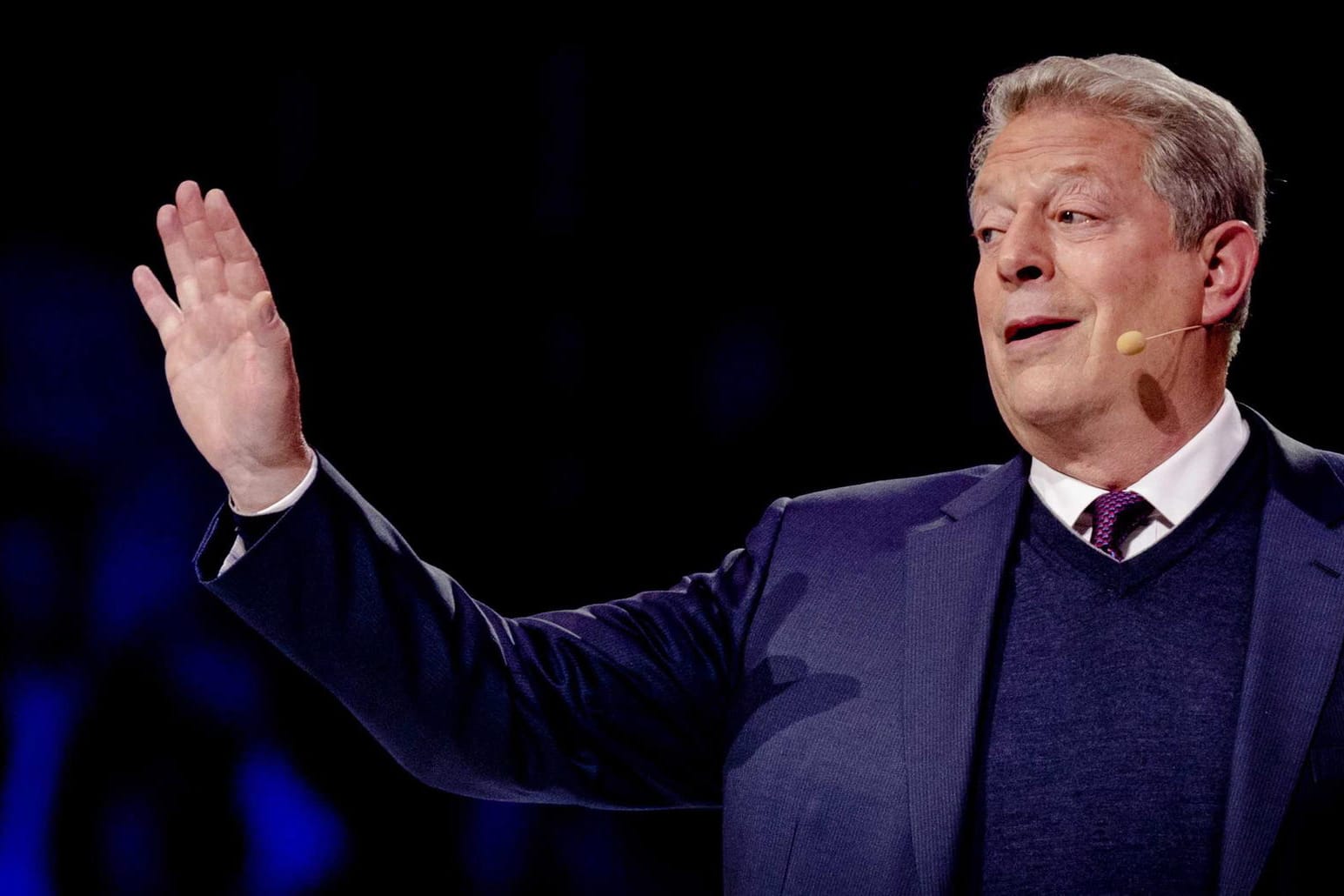 Al Gore ist ehemaliger Vizepräsident der USA und heute weltweit für seinen Einsatz zum Klimaschutz bekannt.
