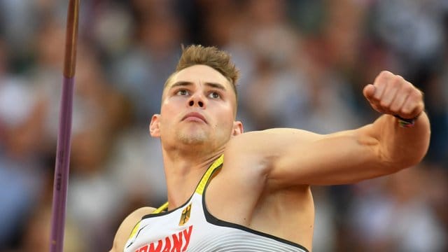 Johannes Vetter hat den Speer in der Qualifikation schon mal auf 91,20 Meter geworfen.