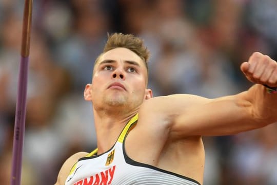 Johannes Vetter hat den Speer in der Qualifikation schon mal auf 91,20 Meter geworfen.