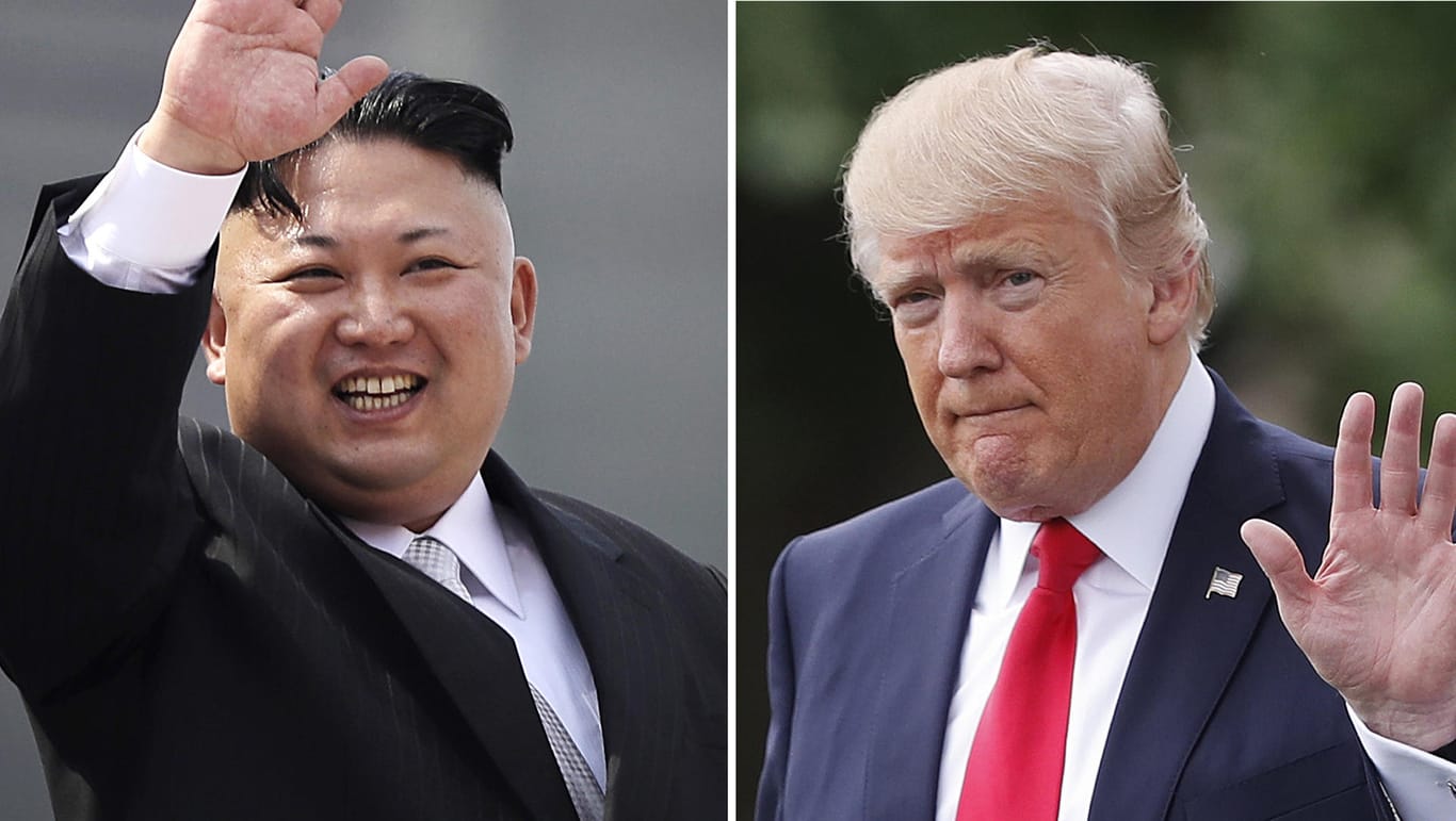 Die Mehrheit der Deutschen fürchtet sich davor, dass Nordkoreas Staatschef Kim Jong Un und US-Präsident Donald Trump den gegenseitigen Konflikt weiter eskalieren lassen.