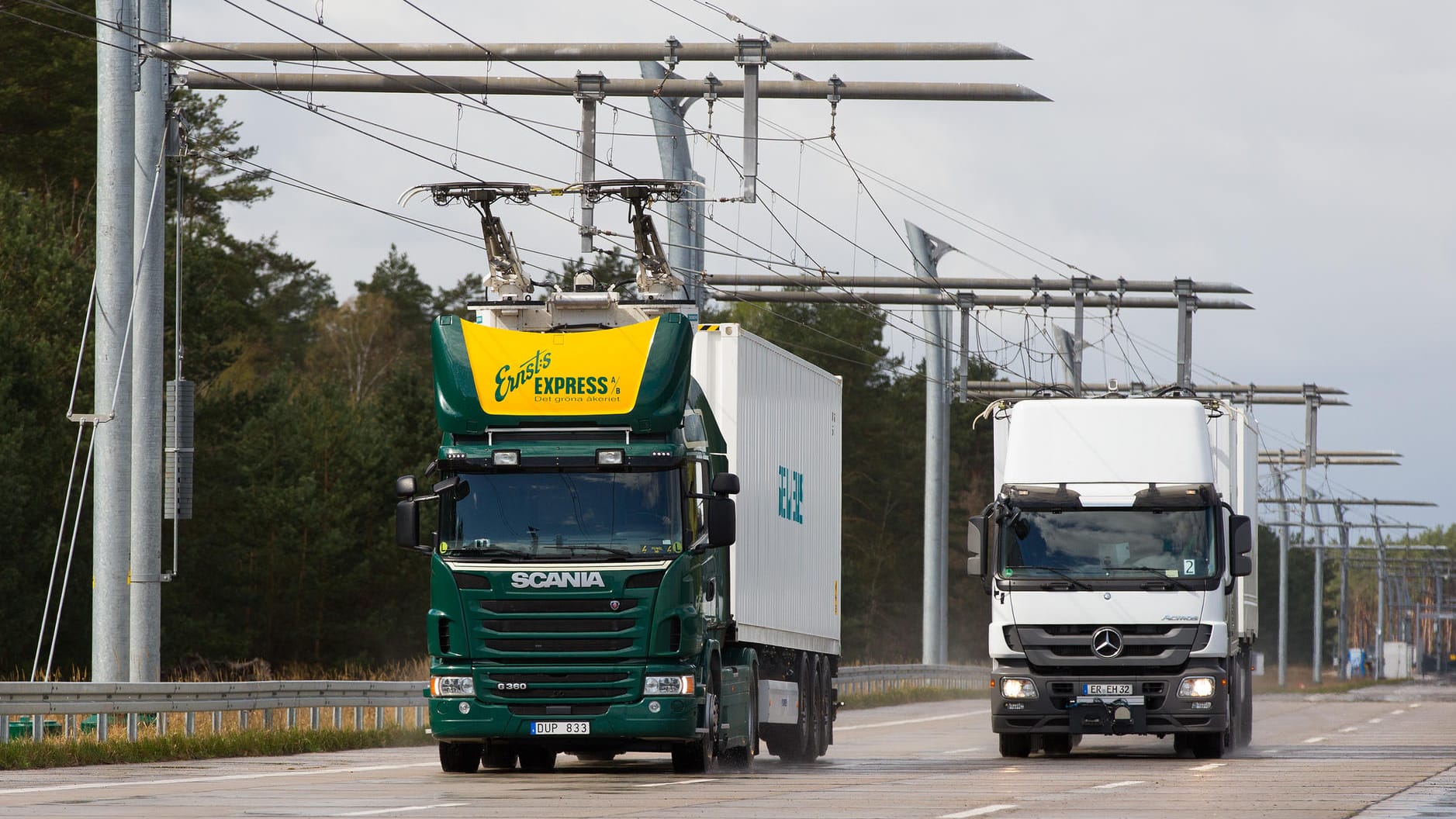 Schiene ohne Gleise: Der eHighway ist eine zuverlässige und umweltschonende Alternative zum Transport mit herkömmlichen Lkw.