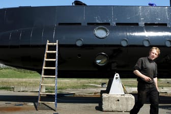 Das private U-Boot "UC3 Nautilus" ist am Freitag vor der Küste der dänischen Hauptstadt Kopenhagen untergegangen. Bootsbesitzer Peter Madsen (Archivbild) wurde laut Medienberichten gerettet.