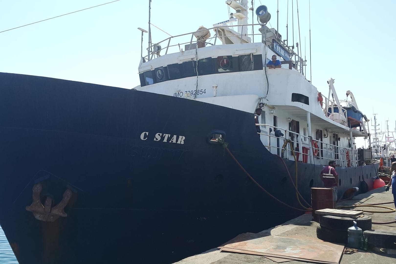 Mit dem Schiff "C-Star" wollen die Identitären im Mittelmeer Flüchtlingsboote abfangen.