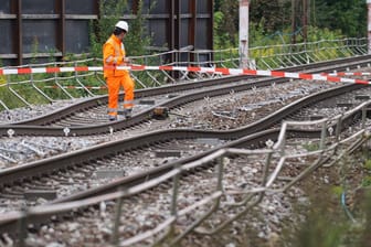 Bahnverkehr Rastatt-Karlsruhe gesperrt