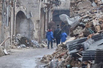 Sie sind Bewohner einer zerstörten Stadt: Das syrische Aleppo wird nie wieder dasselbe sein.
