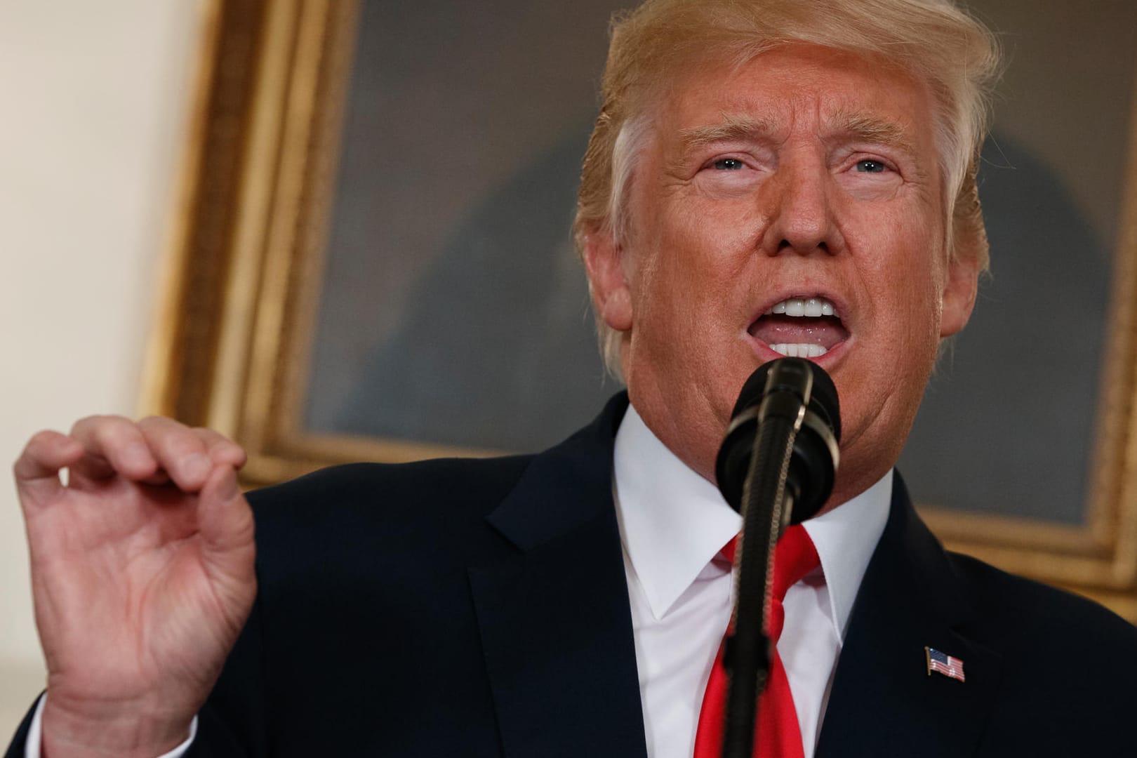 Der amerikanische Präsident Donald Trump verurteilte nun die rassistische Gewalt von Charlottesville vom Wochenende.