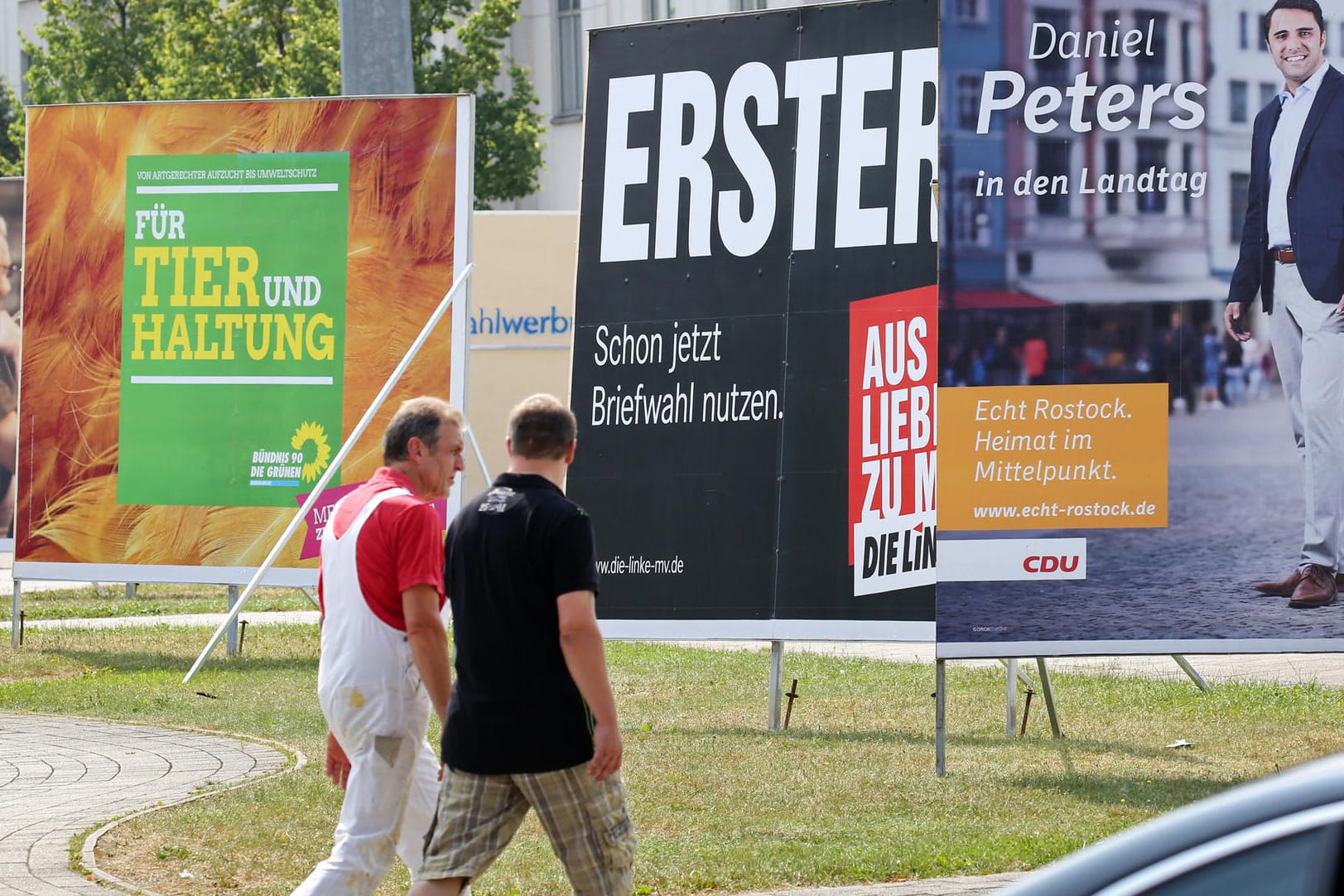 Wahlplakate