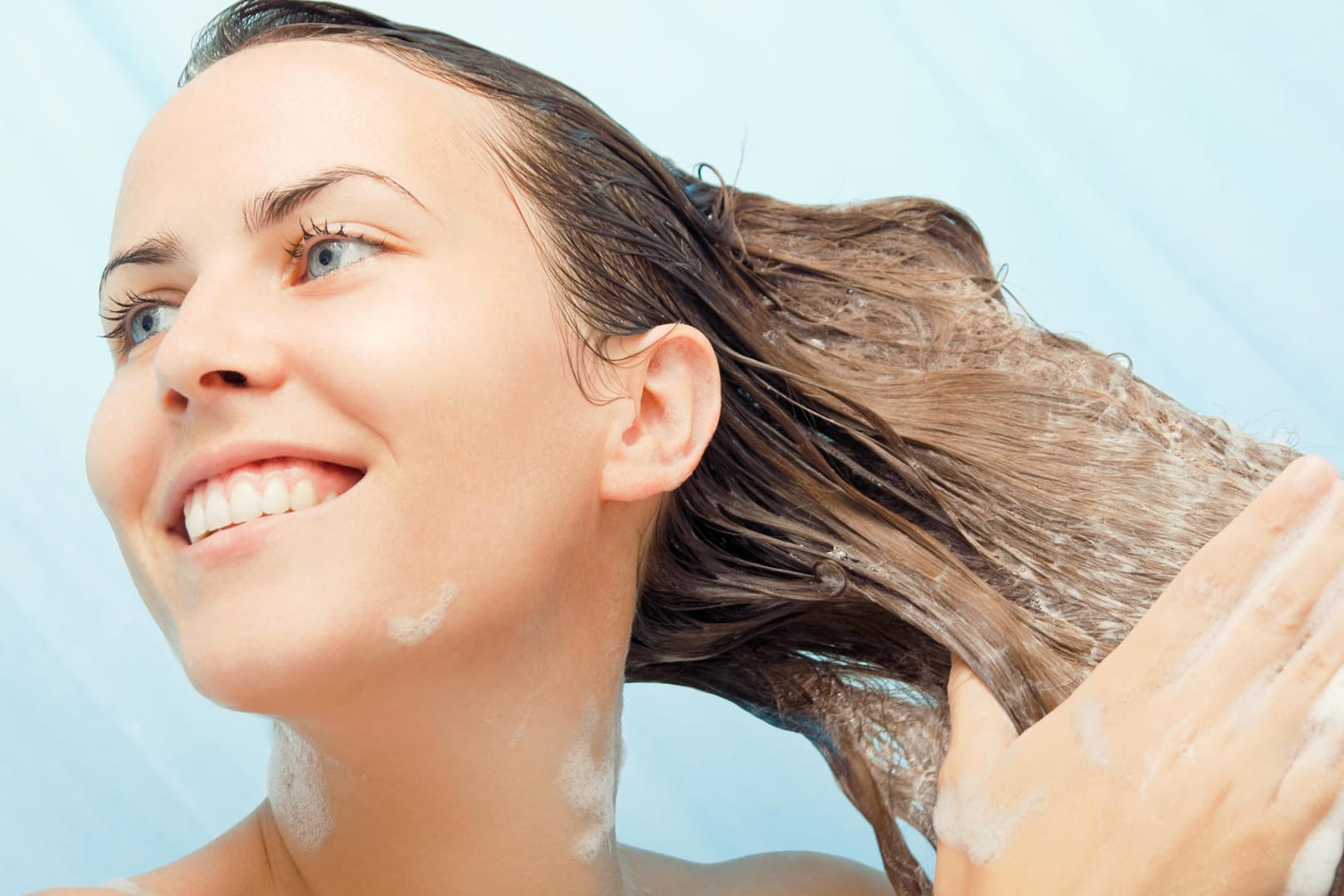 Kann man die Haare nur mit Spülung waschen?