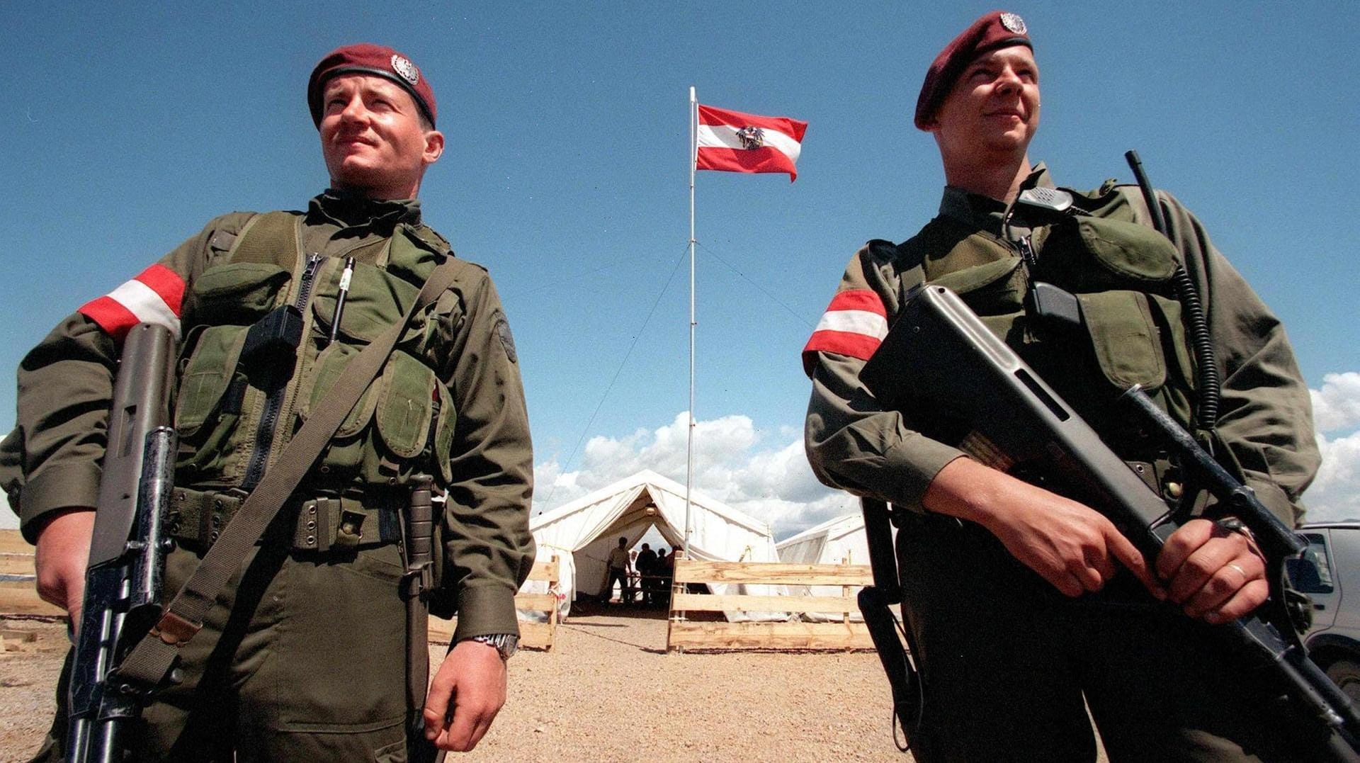 Soldaten des österreichischen Bundesheeres.