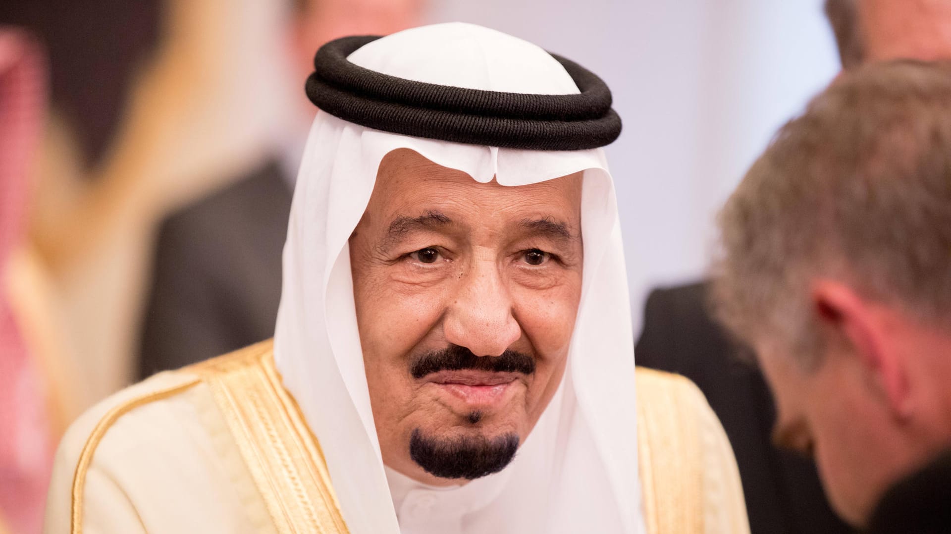 Der König des Königreichs Saudi-Arabiens, Salman bin Abdelasis al-Saud Der König des Königreichs Saudi-Arabiens, Salman bin Abdelasis al-Saud