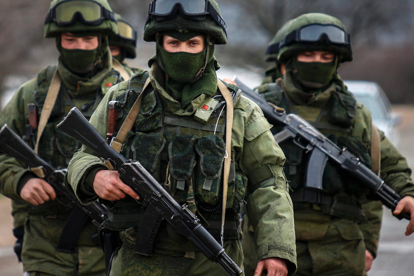 Die sogenannten "grünen Männchen" erschienen im März 2014 auf der Krim – Soldaten ohne Kennzeichnung übernahmen die Kontrolle der Halbinsel. Dann annektierte Russland das ukrainische Gebiet.