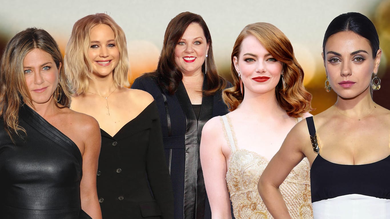 Das ist die Top Fünf der bestbezahltesten Schauspielerinnen.